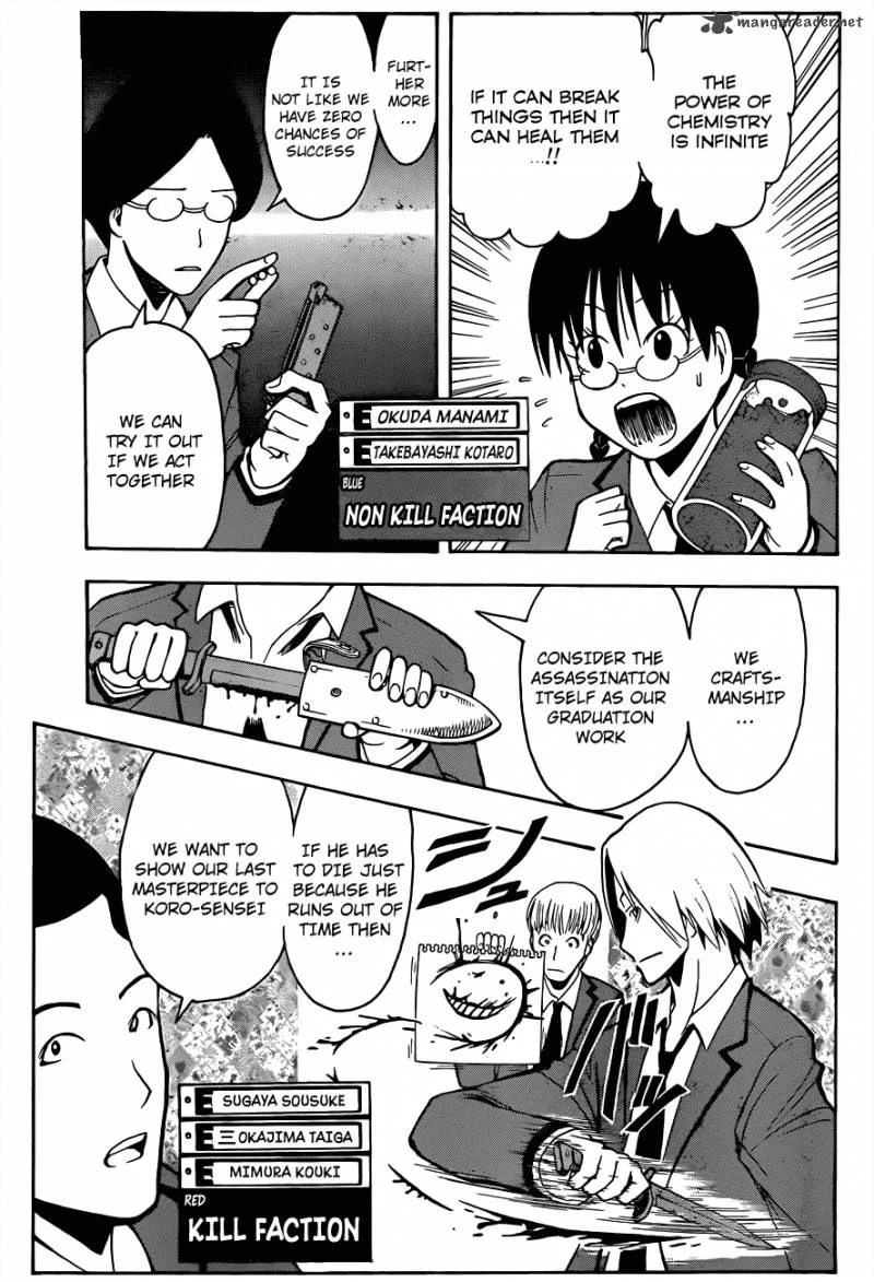 Assassination Classroom Chapter 144 page 3