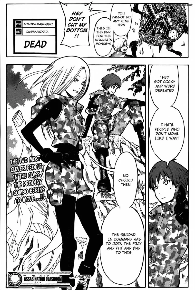 Assassination Classroom Chapter 145 page 21