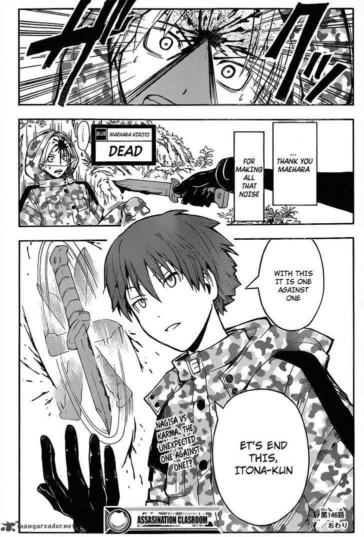 Assassination Classroom Chapter 146 page 21