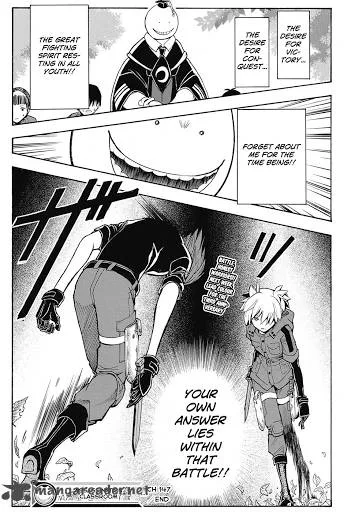 Assassination Classroom Chapter 147 page 22