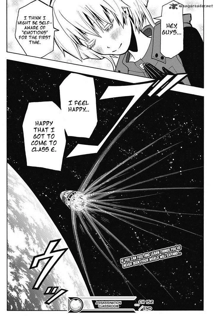 Assassination Classroom Chapter 152 page 20