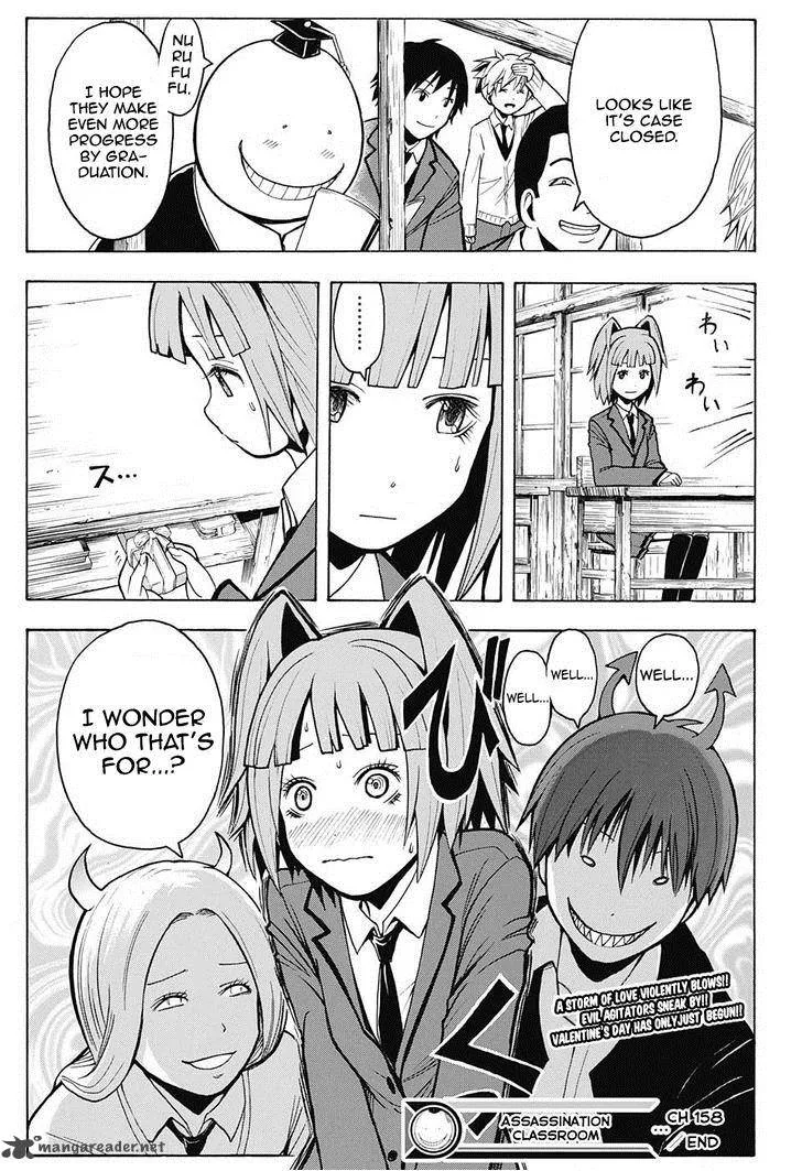 Assassination Classroom Chapter 158 page 20