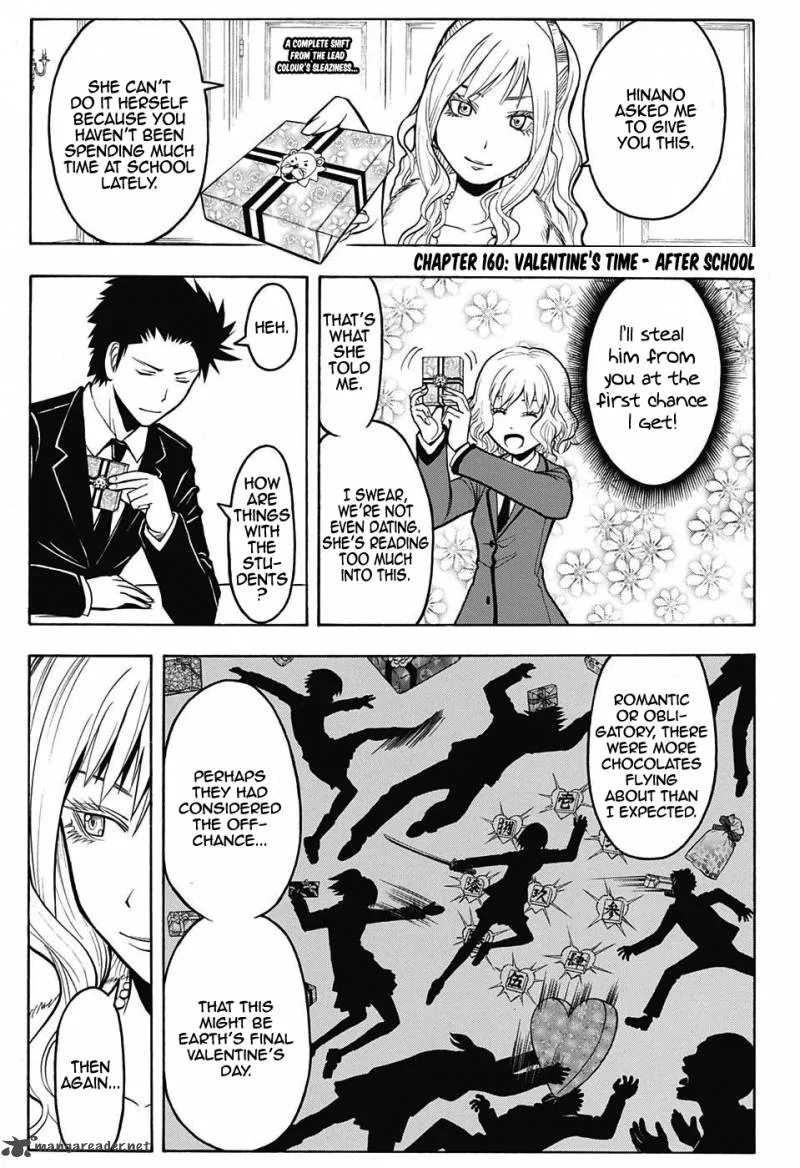 Assassination Classroom Chapter 160 page 5