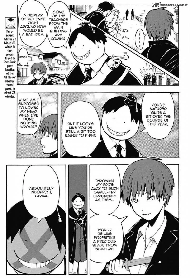 Assassination Classroom Chapter 161 page 3