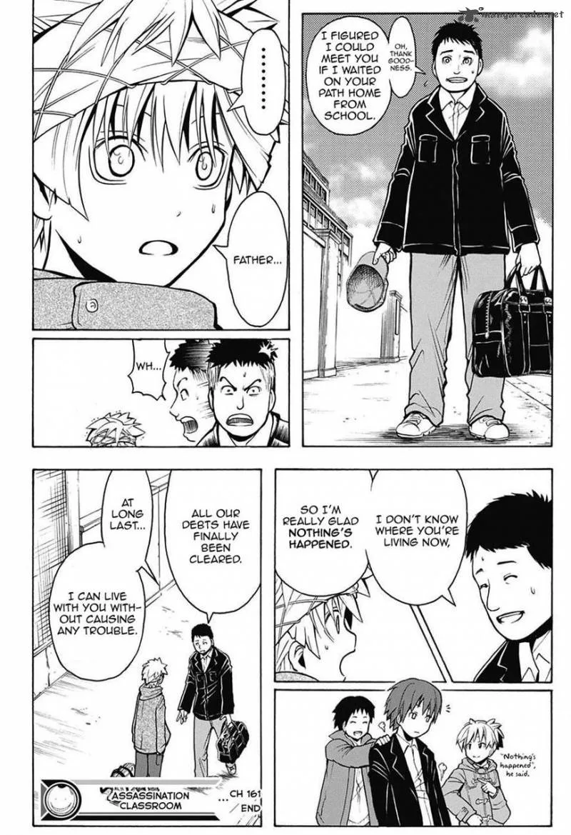 Assassination Classroom Chapter 161 page 18
