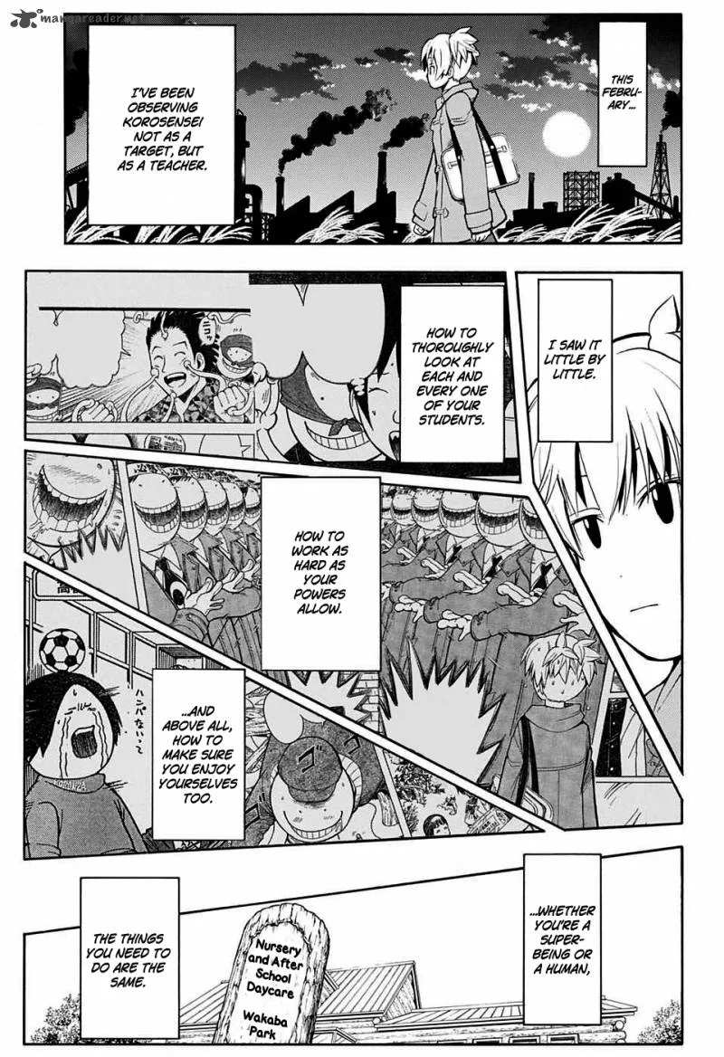 Assassination Classroom Chapter 163 page 4