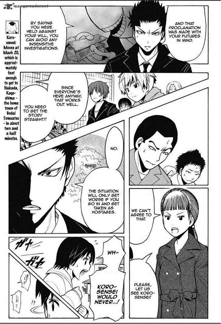 Assassination Classroom Chapter 165 page 4