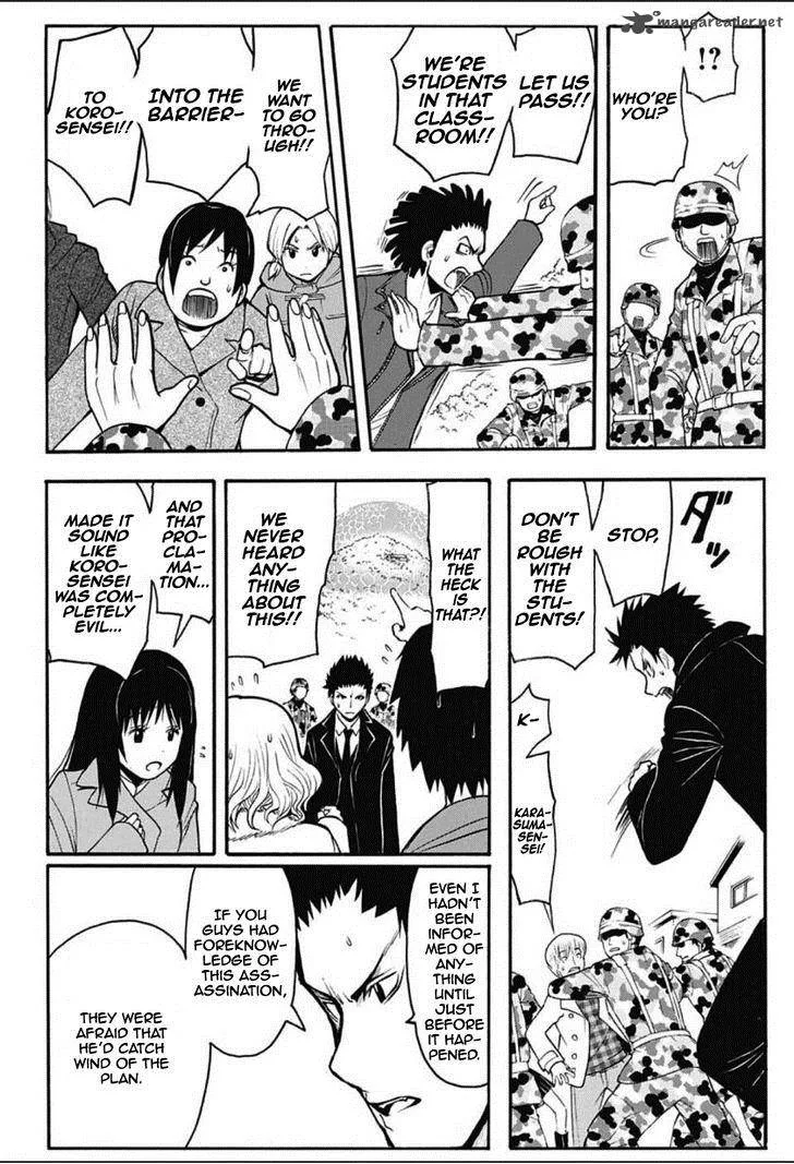 Assassination Classroom Chapter 165 page 3
