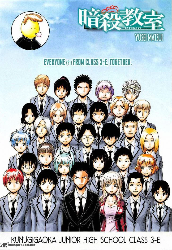 Assassination Classroom Chapter 166 page 1