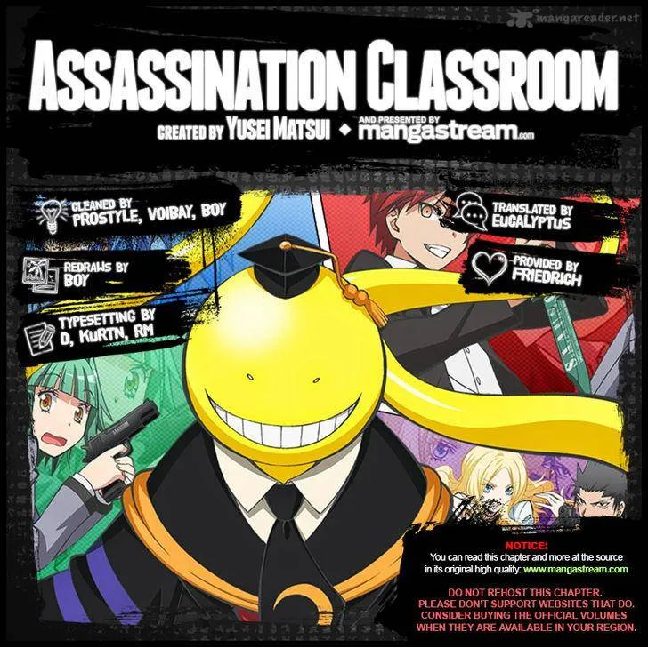 Assassination Classroom Chapter 167 page 2