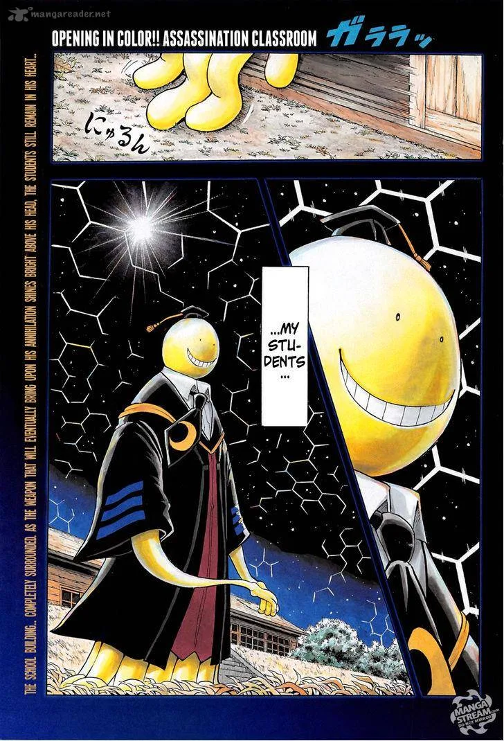 Assassination Classroom Chapter 169 page 1