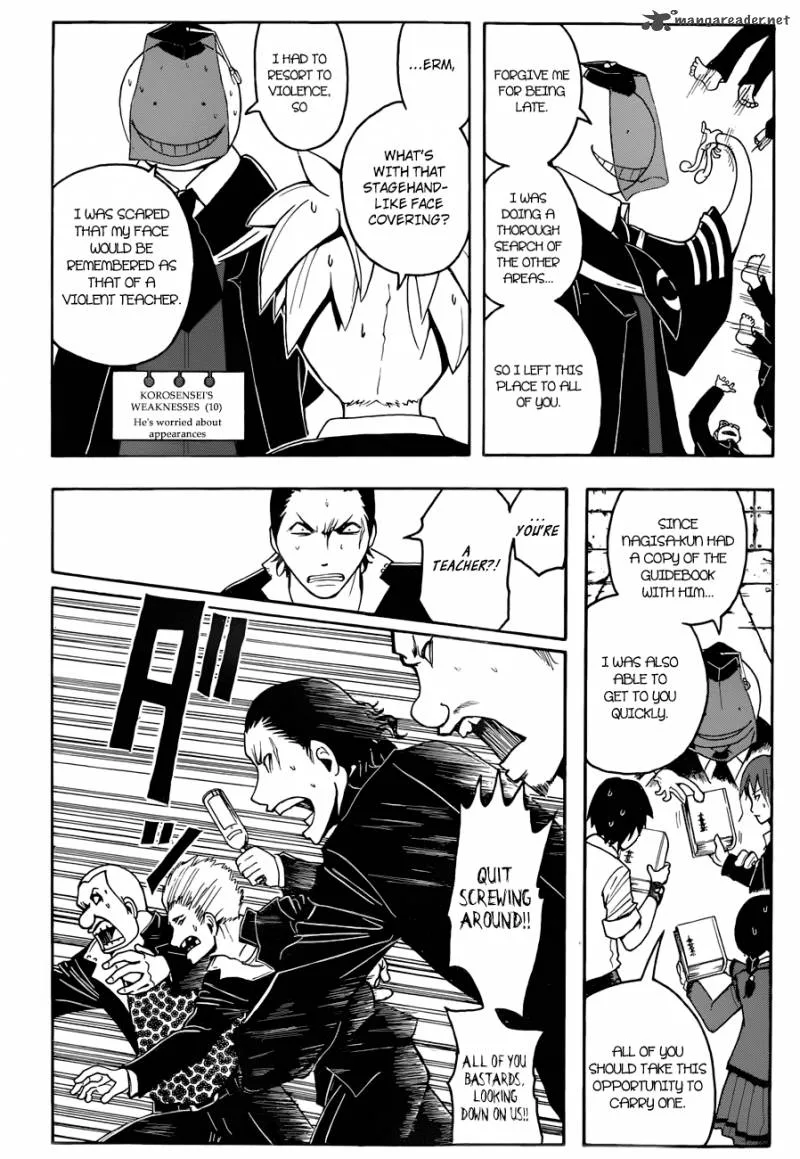 Assassination Classroom Chapter 17 page 17