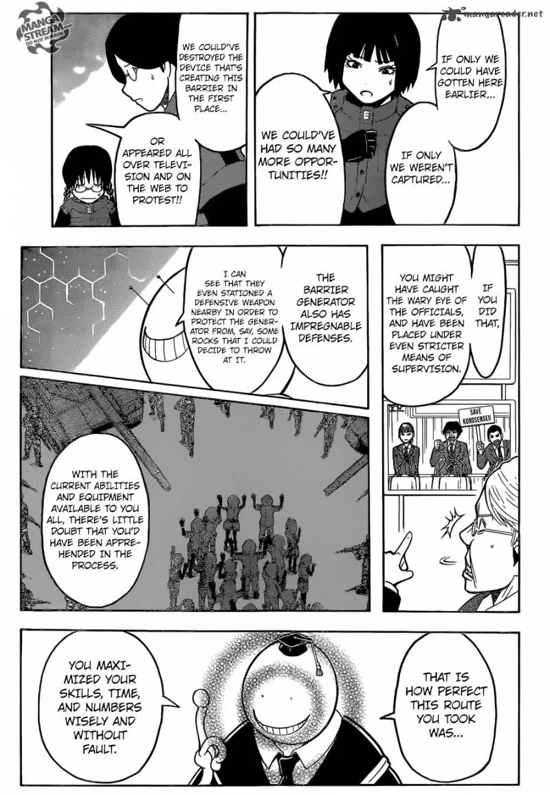 Assassination Classroom Chapter 170 page 3