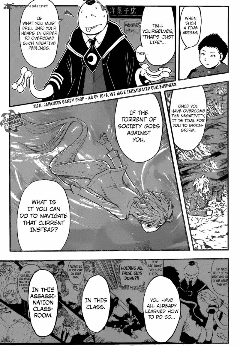Assassination Classroom Chapter 170 page 9