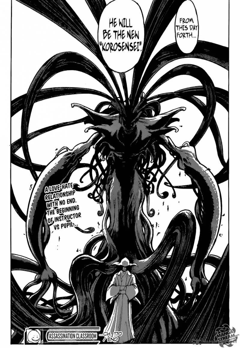 Assassination Classroom Chapter 170 page 19