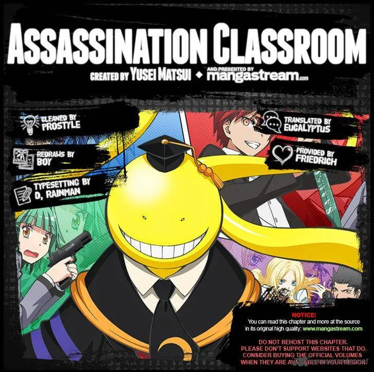 Assassination Classroom Chapter 171 page 2