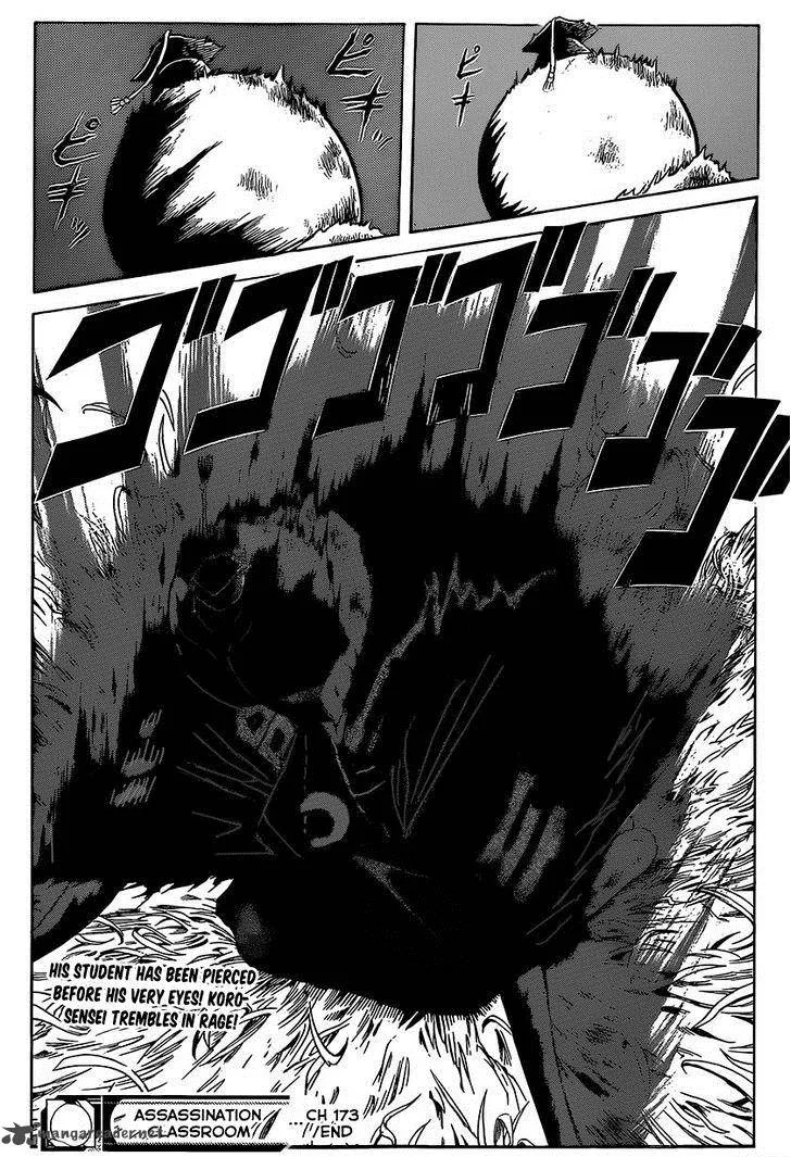 Assassination Classroom Chapter 173 page 20