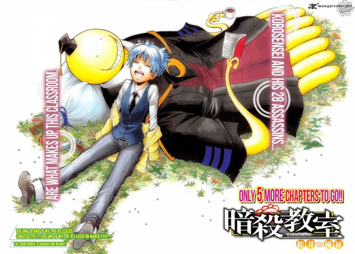Assassination Classroom Chapter 176 page 2