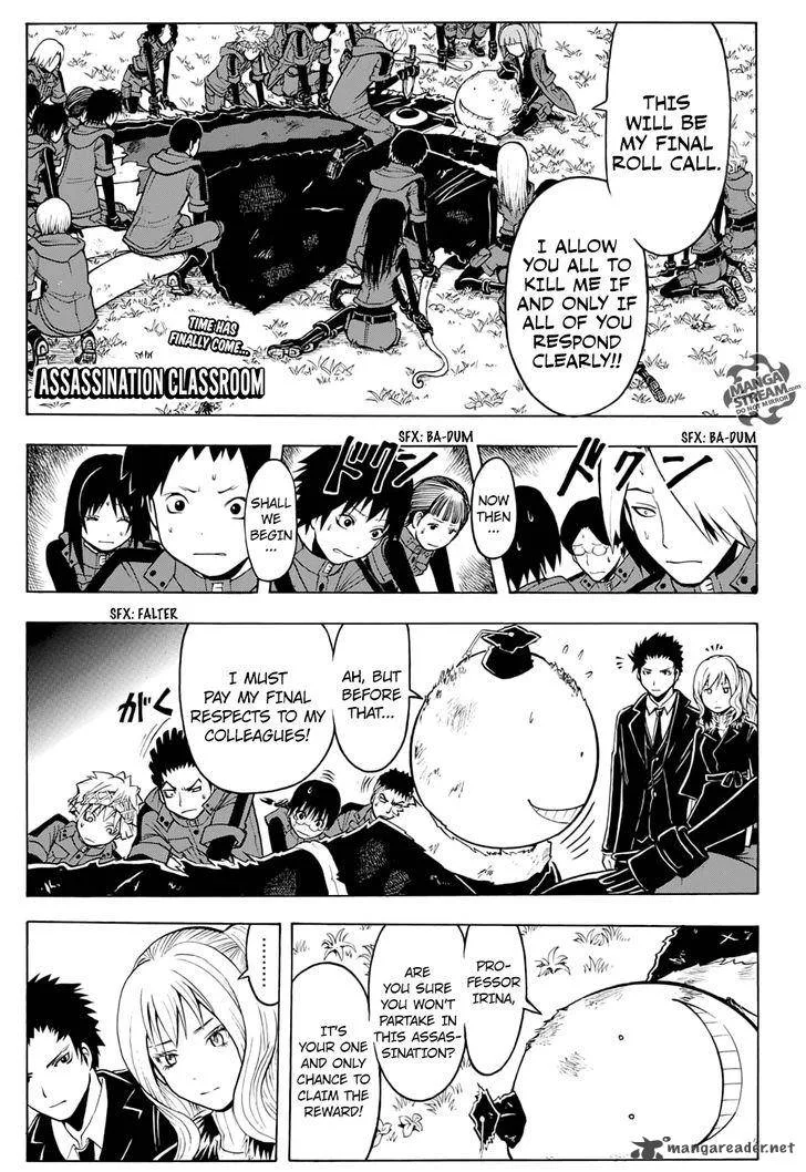 Assassination Classroom Chapter 177 page 1