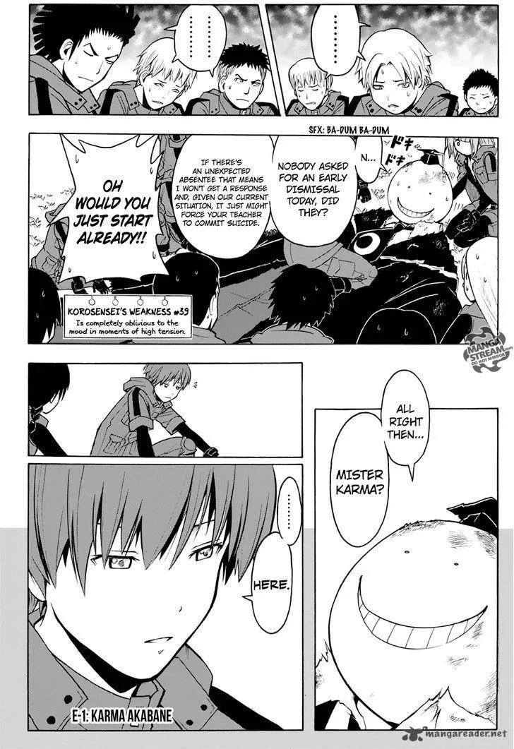 Assassination Classroom Chapter 177 page 4