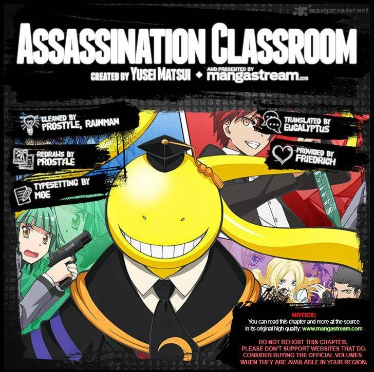 Assassination Classroom Chapter 180 page 2