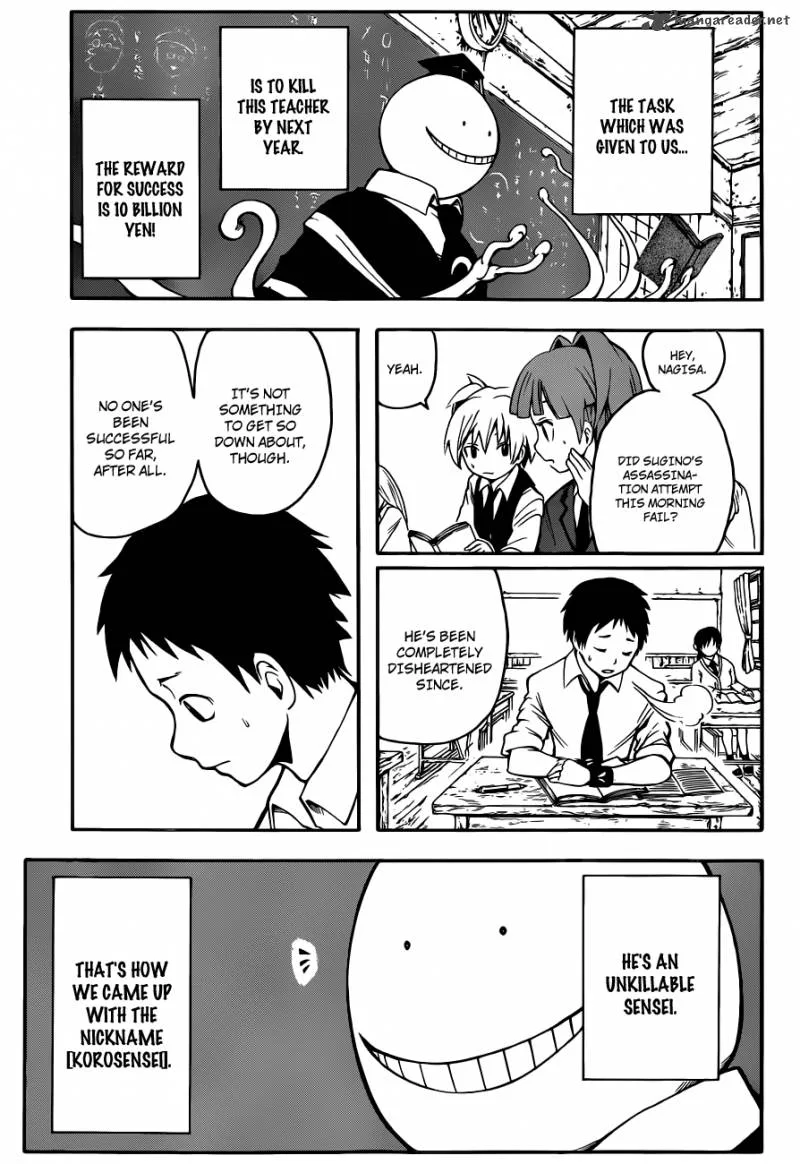 Assassination Classroom Chapter 2 page 8