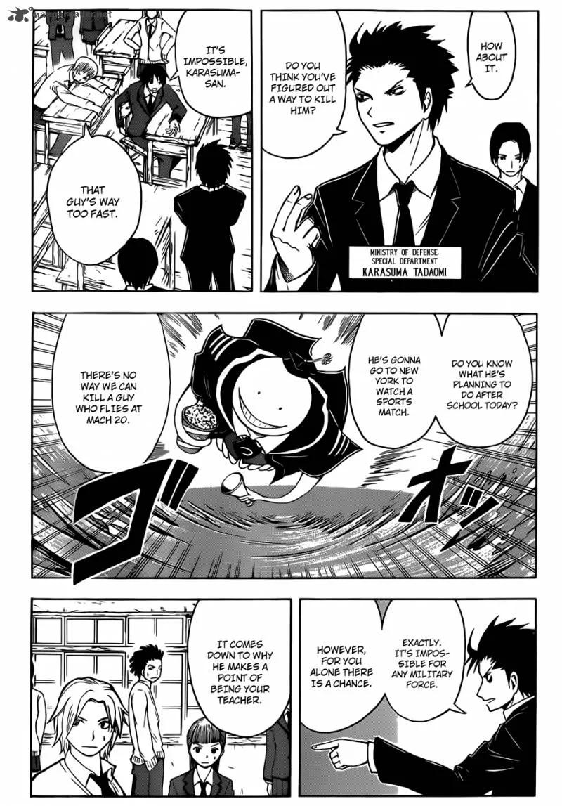 Assassination Classroom Chapter 2 page 9