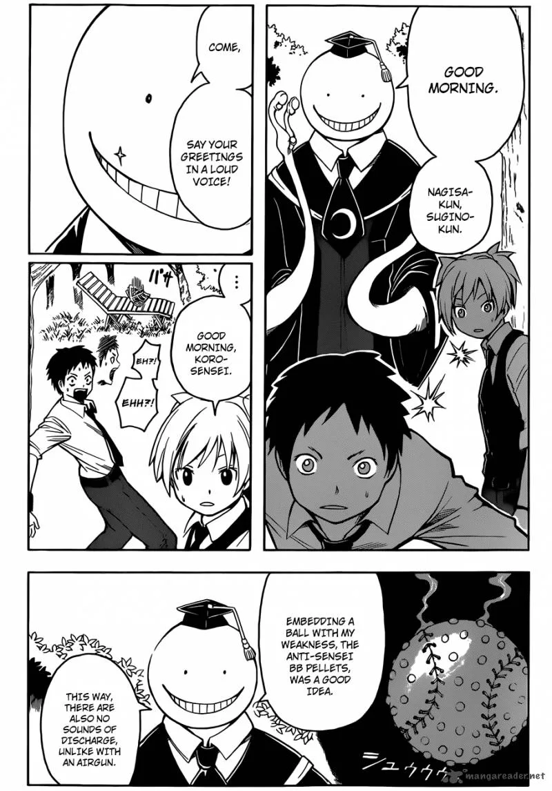 Assassination Classroom Chapter 2 page 5