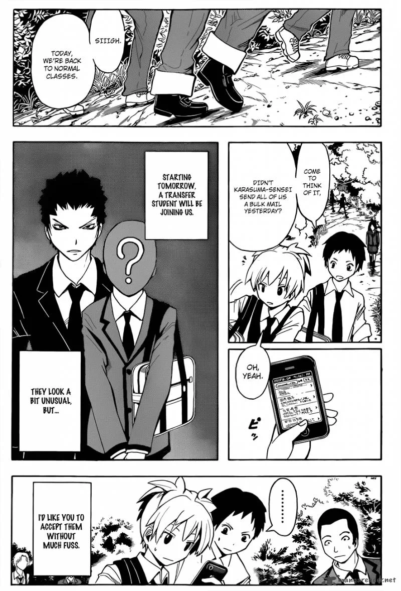Assassination Classroom Chapter 20 page 6