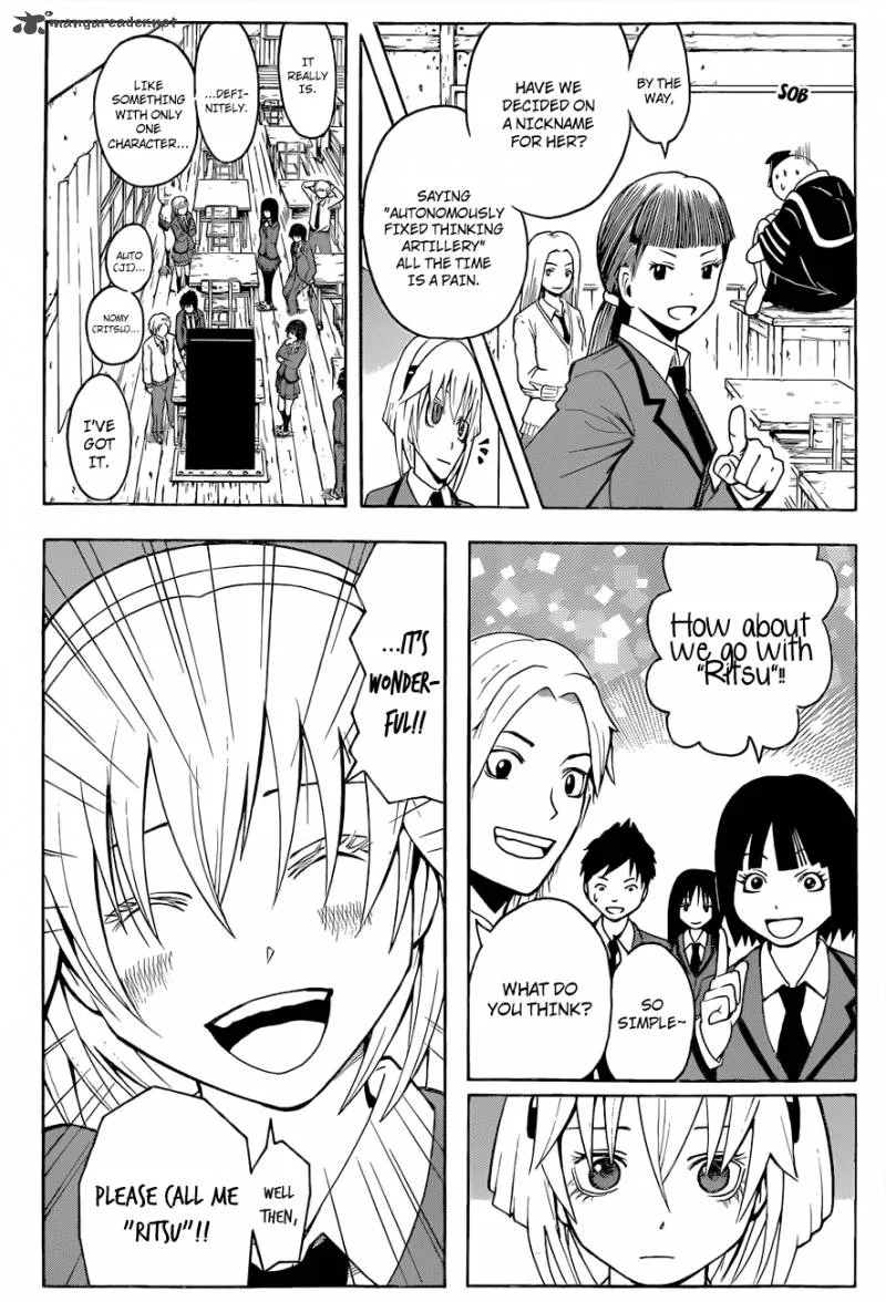 Assassination Classroom Chapter 22 page 9