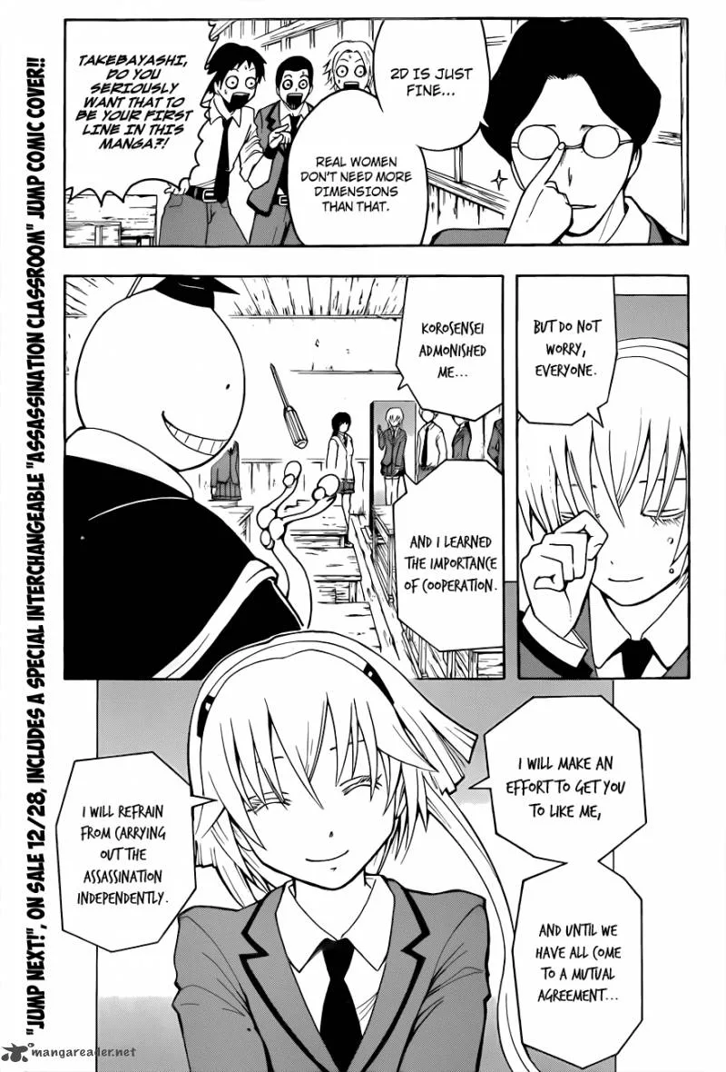 Assassination Classroom Chapter 22 page 4