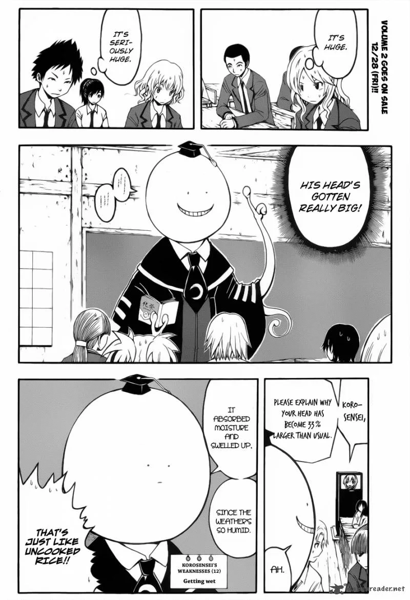 Assassination Classroom Chapter 23 page 3