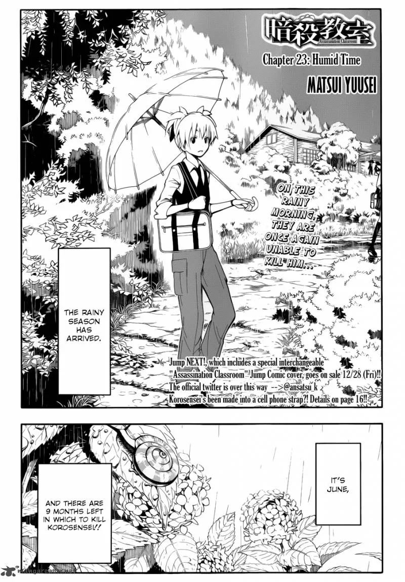 Assassination Classroom Chapter 23 page 2