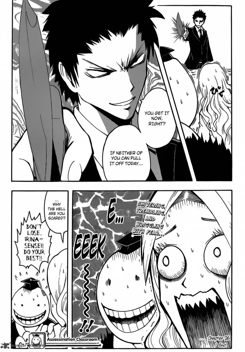 Assassination Classroom Chapter 26 page 20