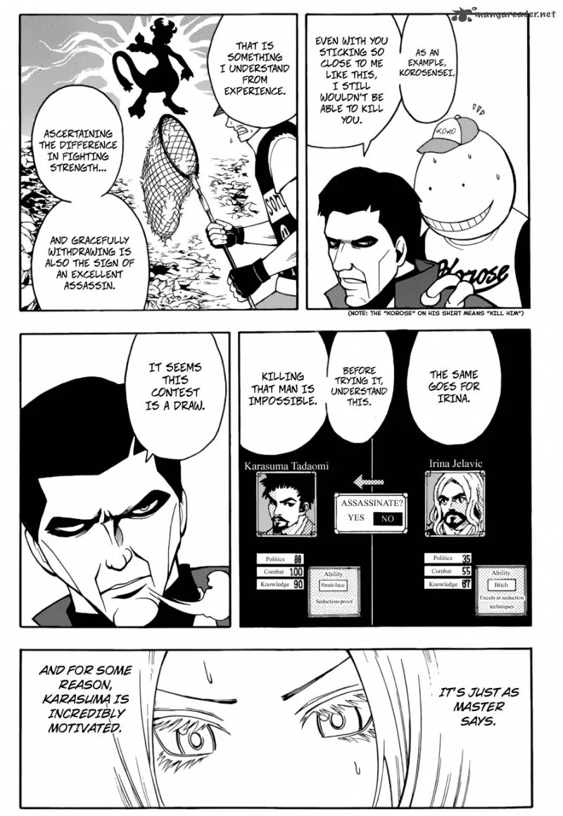 Assassination Classroom Chapter 27 page 4