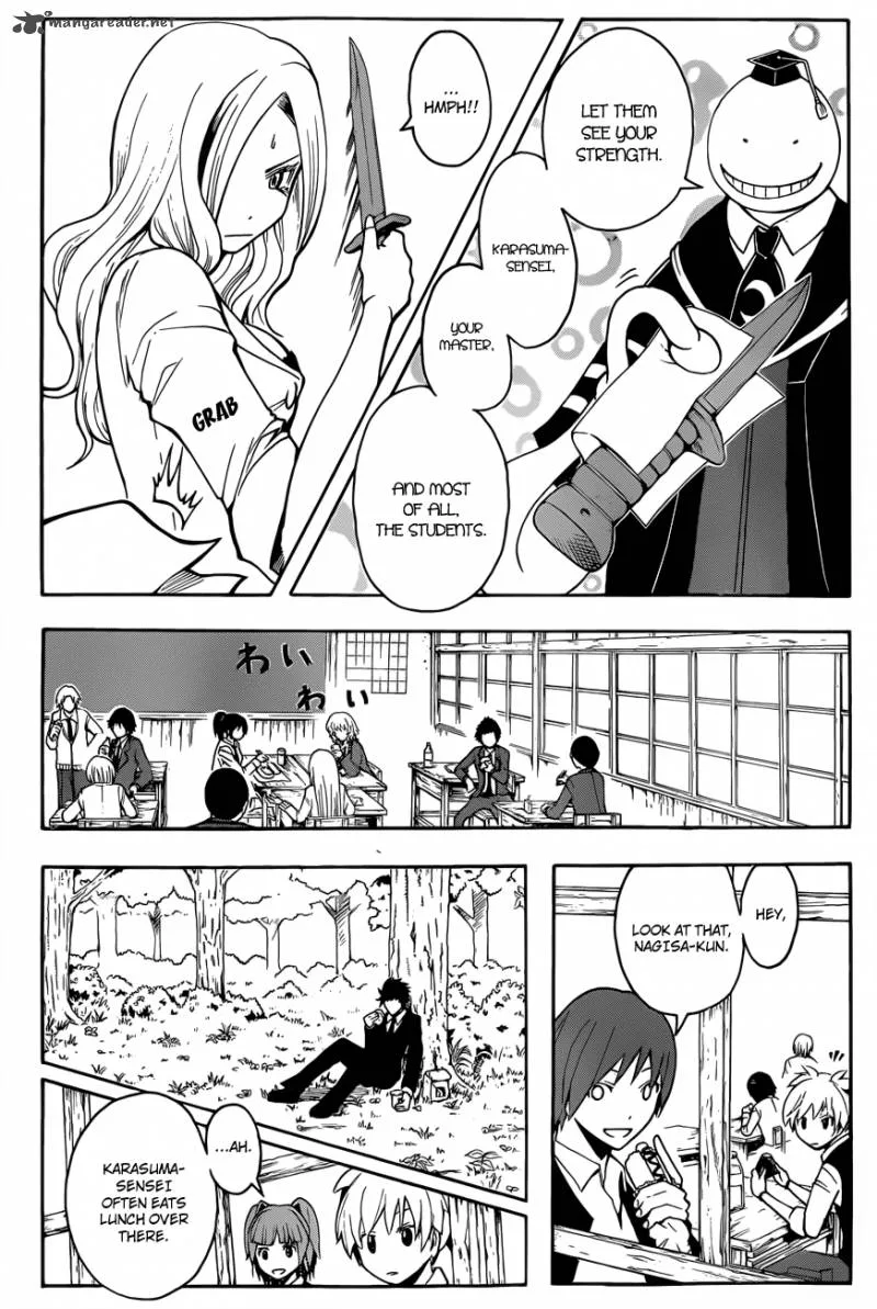 Assassination Classroom Chapter 27 page 7