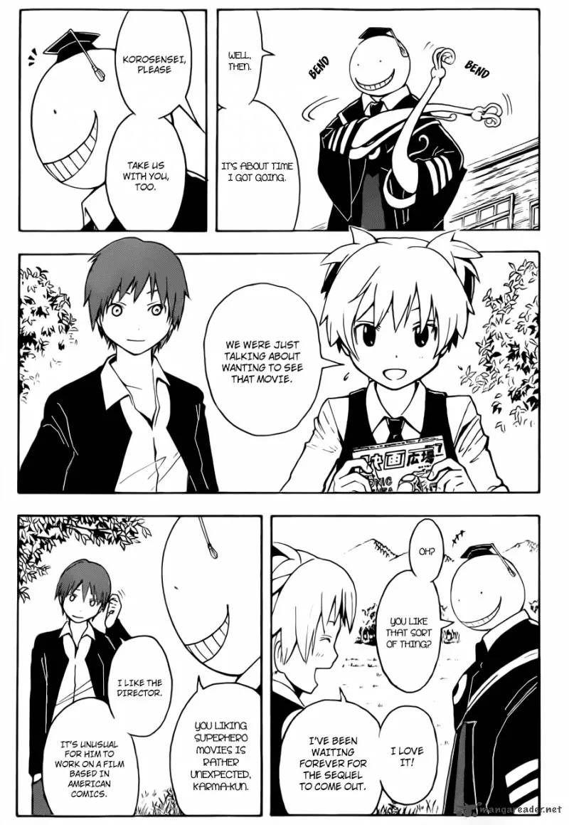 Assassination Classroom Chapter 28 page 4