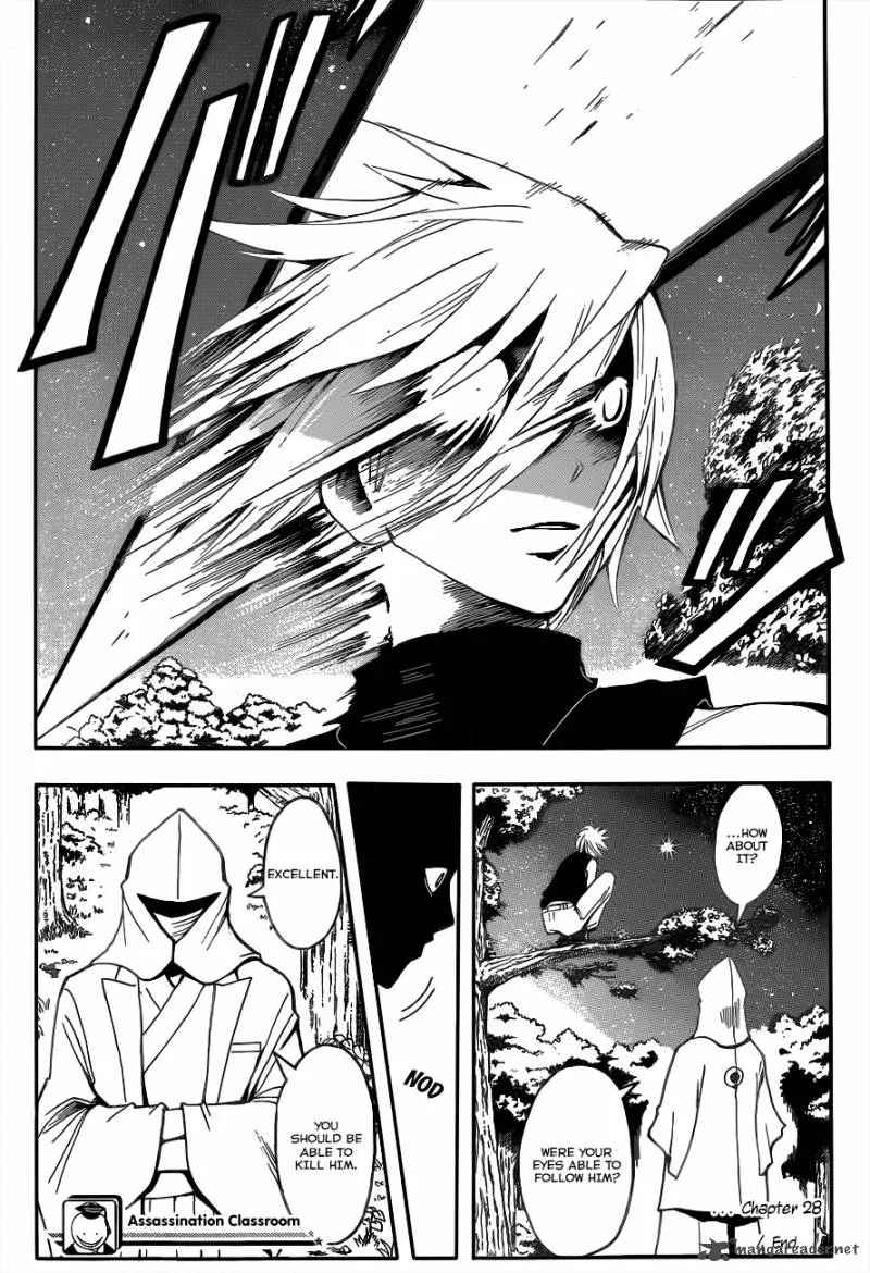 Assassination Classroom Chapter 28 page 18