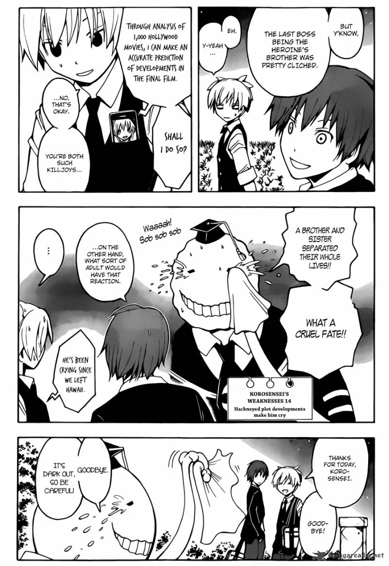 Assassination Classroom Chapter 28 page 15