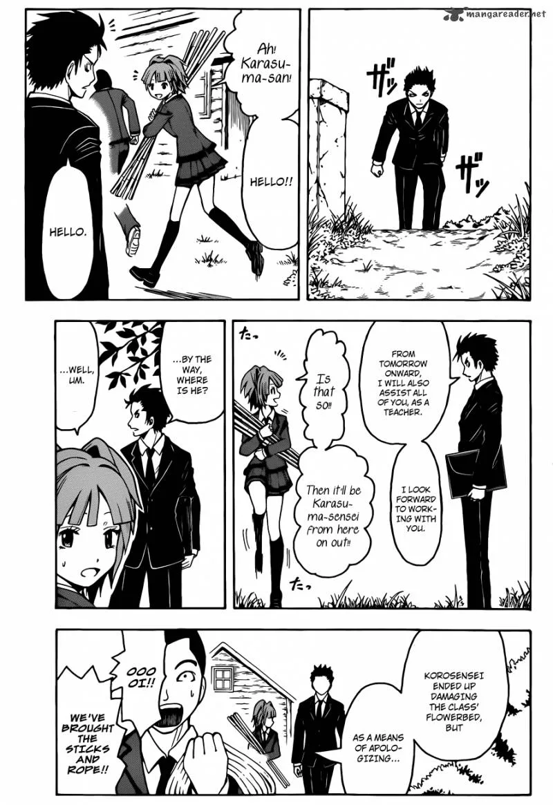 Assassination Classroom Chapter 3 page 12