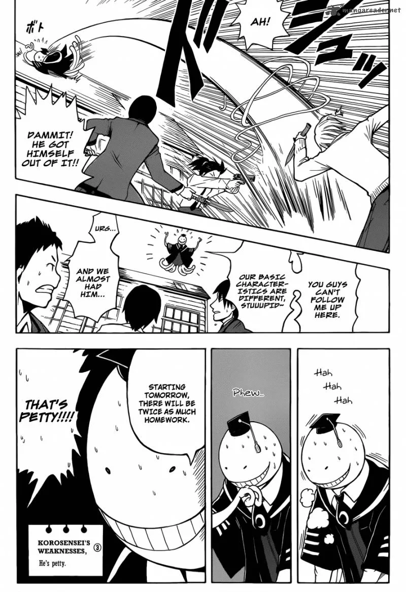 Assassination Classroom Chapter 3 page 16