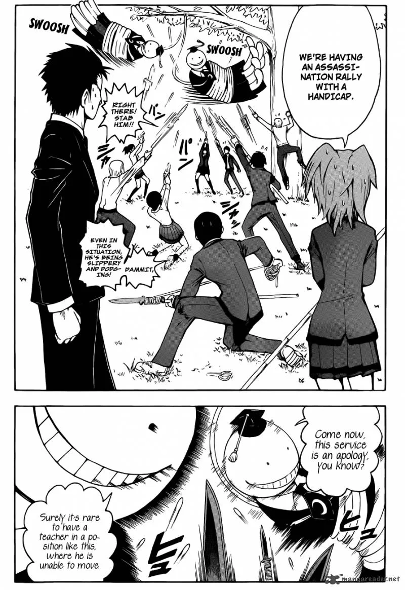 Assassination Classroom Chapter 3 page 13