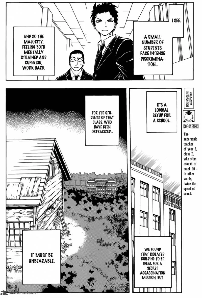 Assassination Classroom Chapter 3 page 11
