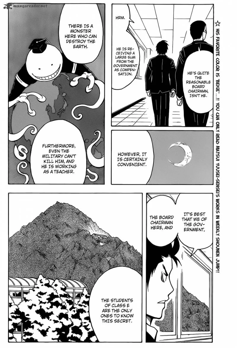 Assassination Classroom Chapter 3 page 9