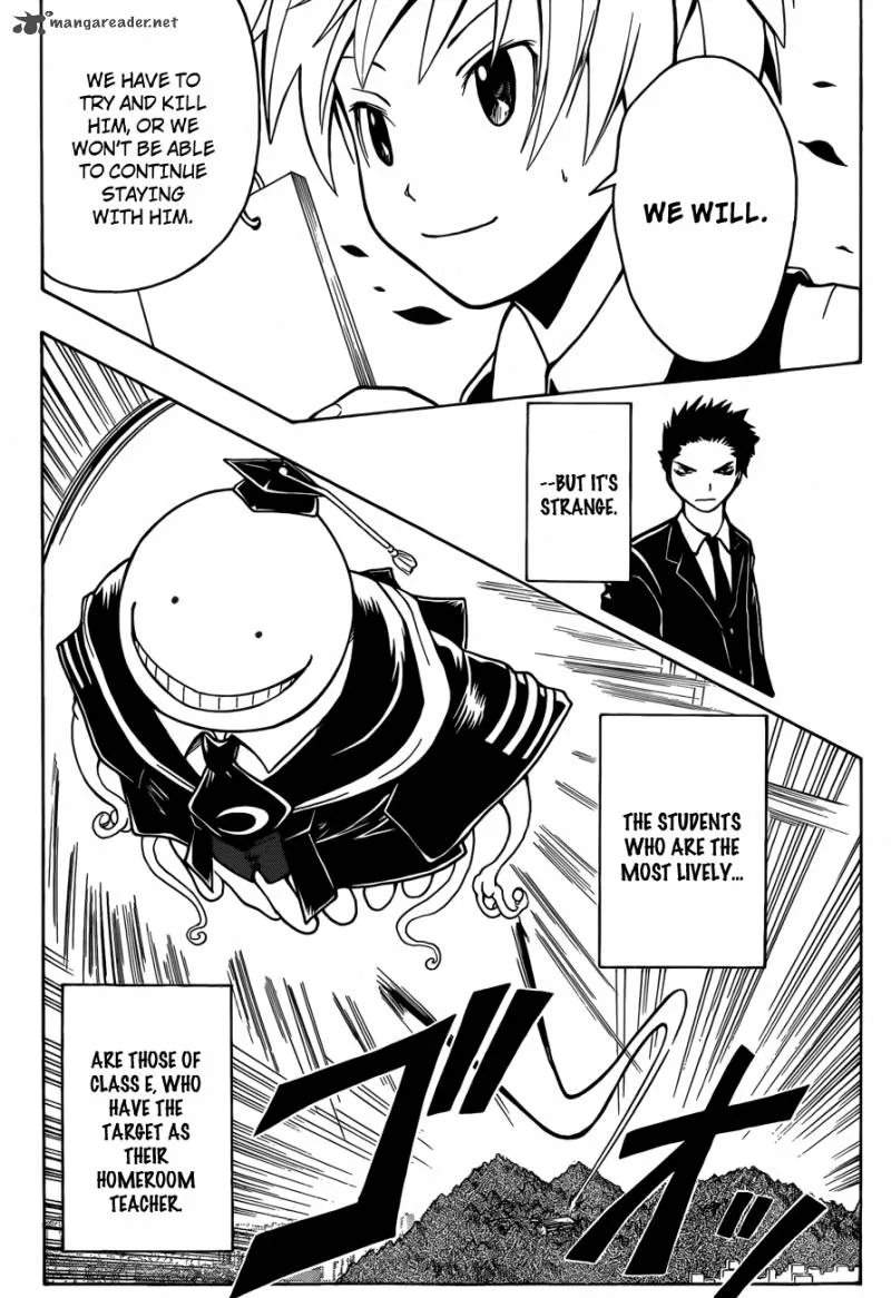 Assassination Classroom Chapter 3 page 18