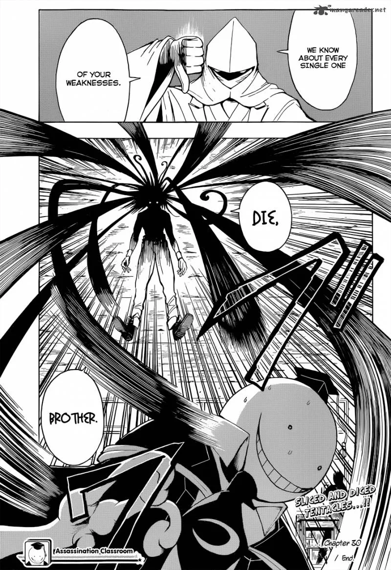 Assassination Classroom Chapter 30 page 20