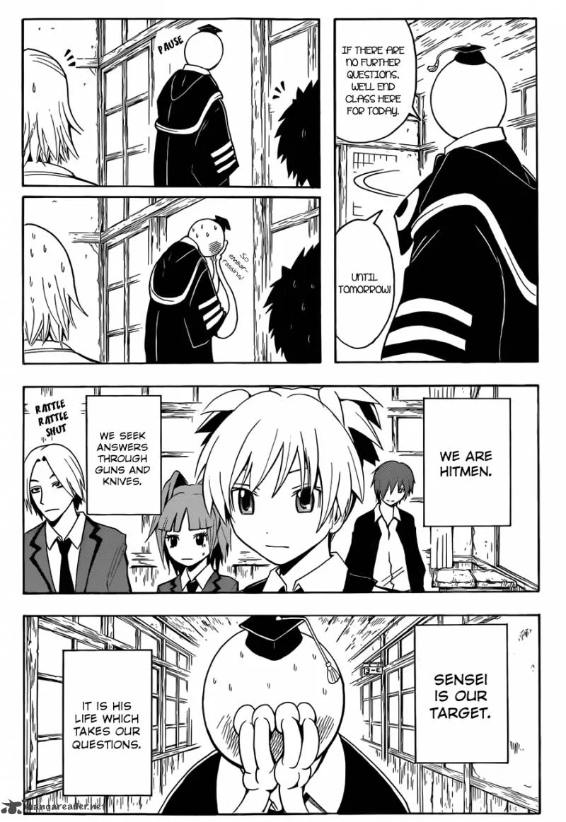 Assassination Classroom Chapter 32 page 16