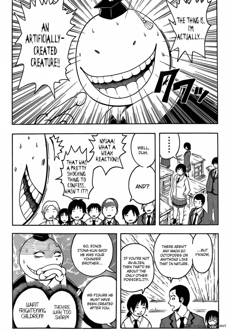 Assassination Classroom Chapter 32 page 12