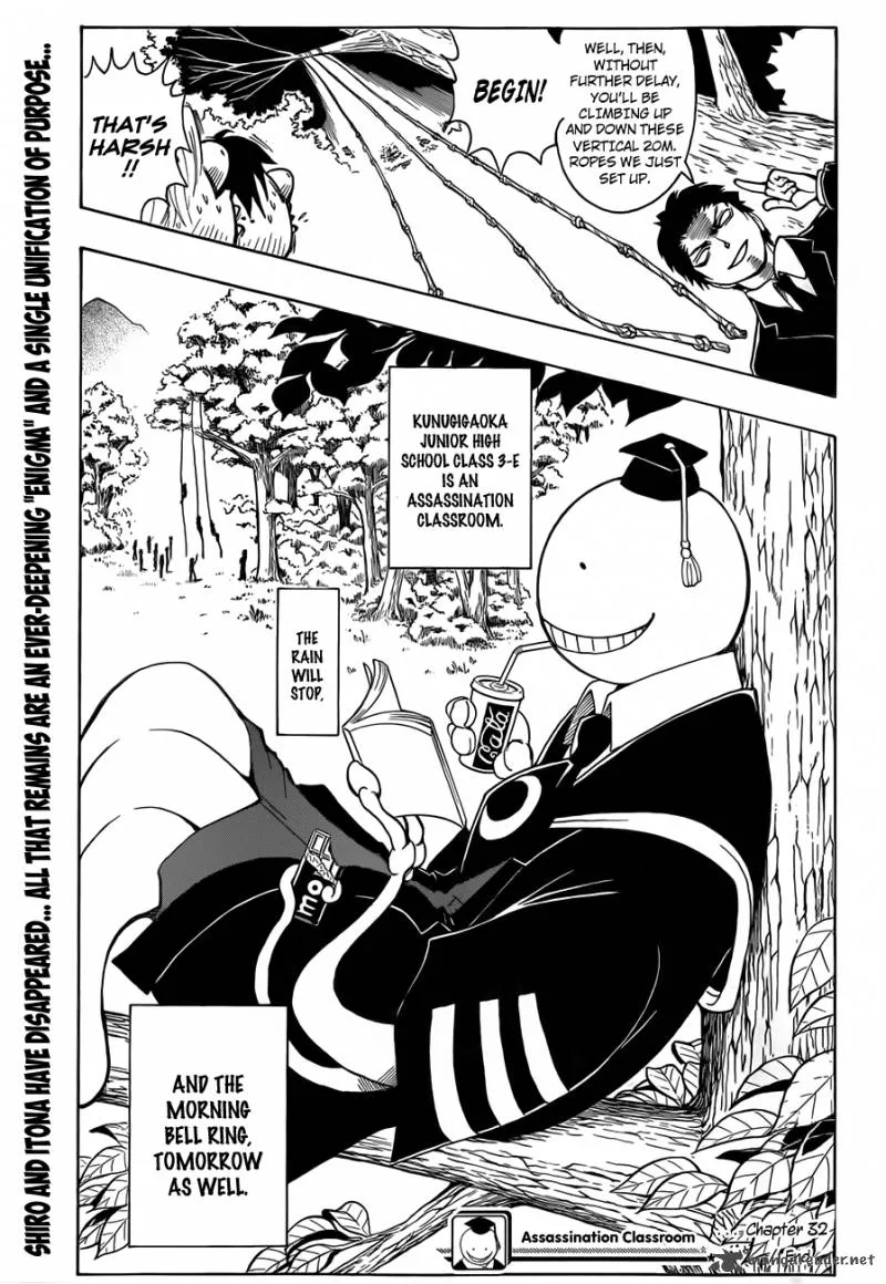 Assassination Classroom Chapter 32 page 20