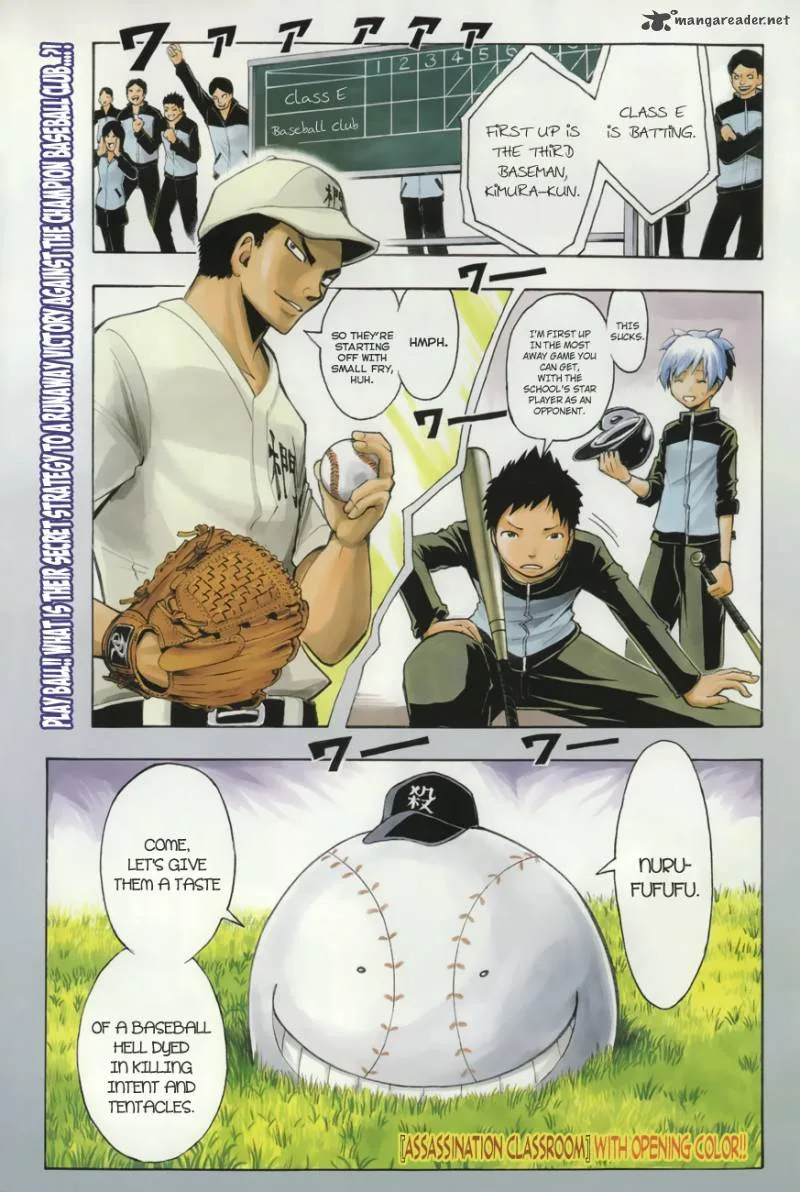 Assassination Classroom Chapter 34 page 3